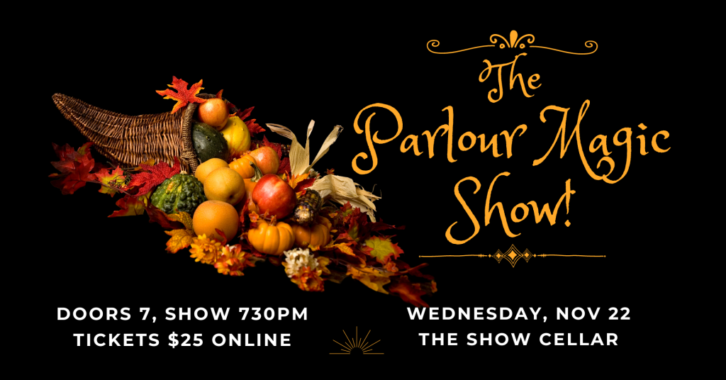 The Parlour Magic Show!