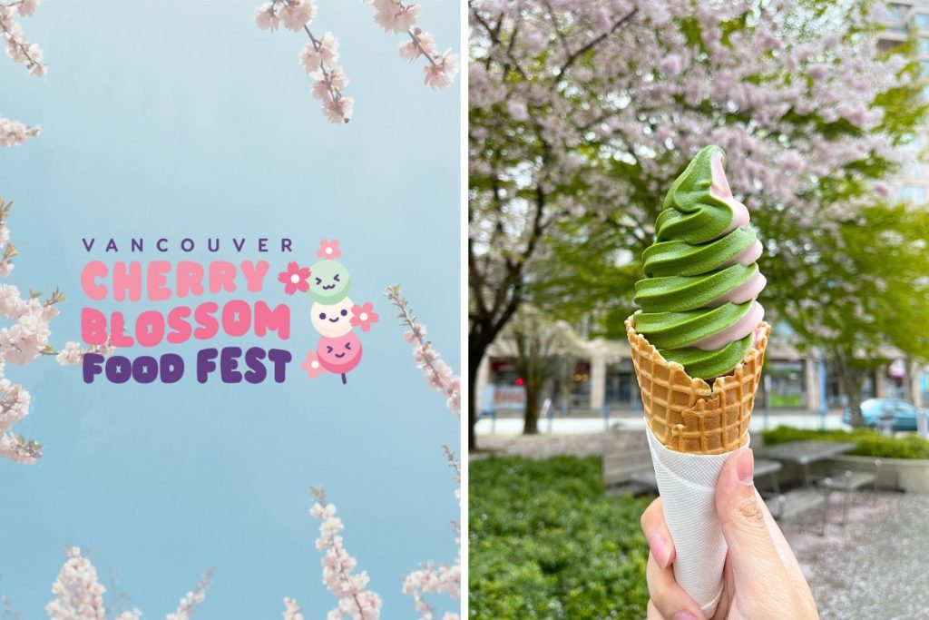 Vancouver Cherry Blossom Food