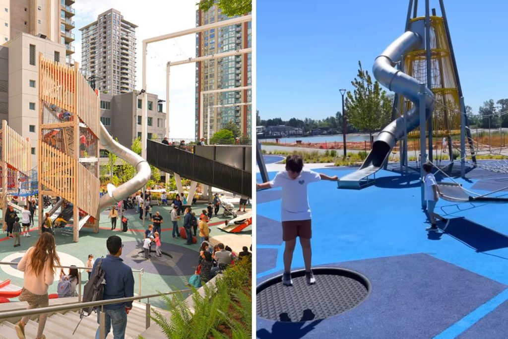 vancouver playgrounds trampoline