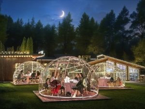 Port Moody’s Hidden Gem: Boat-Only Dining in Twinkling Domes