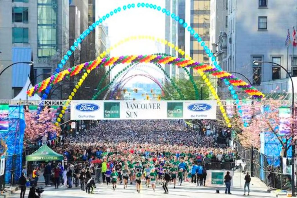 vancouver sun run closures