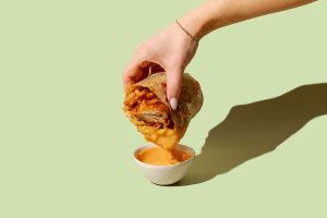 Tacofino Just Launched A New Hot Chicken Burrito Exclusively On DoorDash 