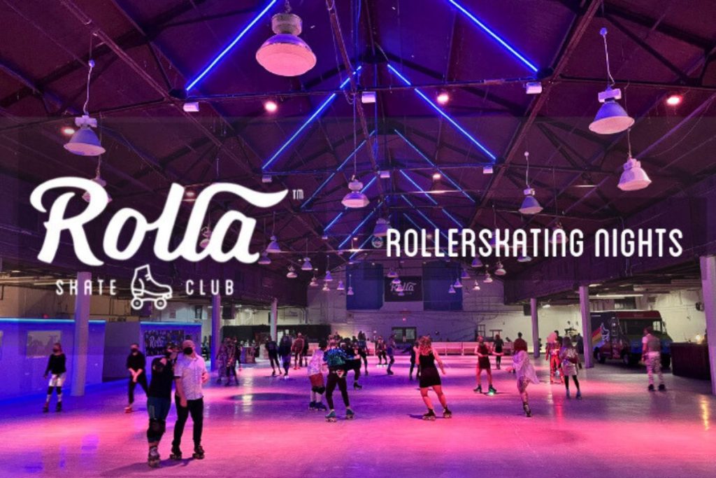 rolla skate club learn to groove community night