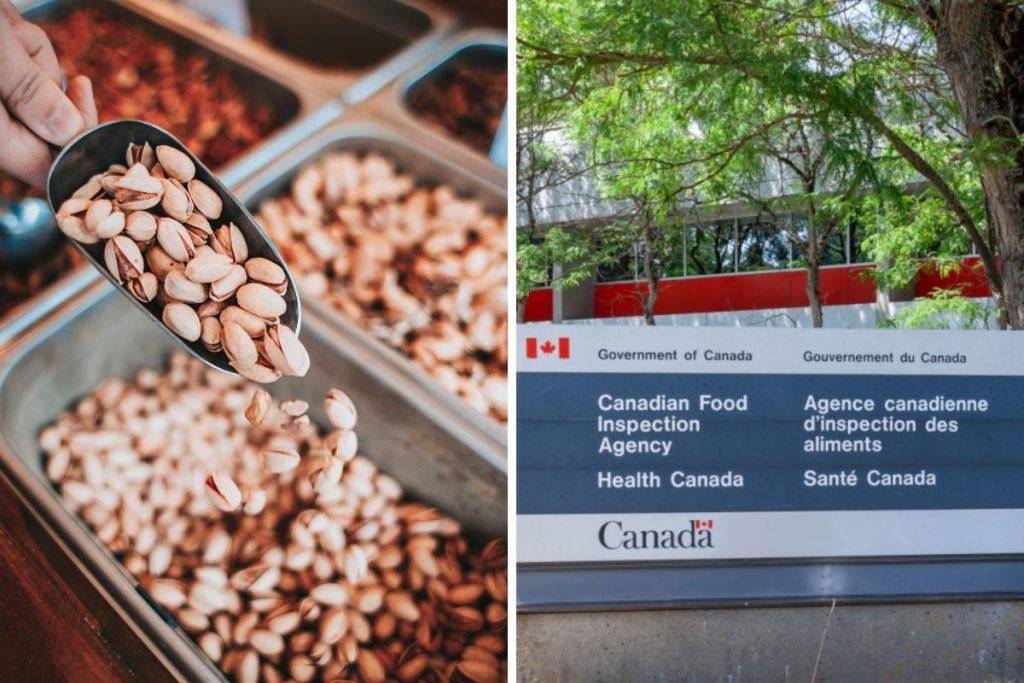 pistachio recalls canada