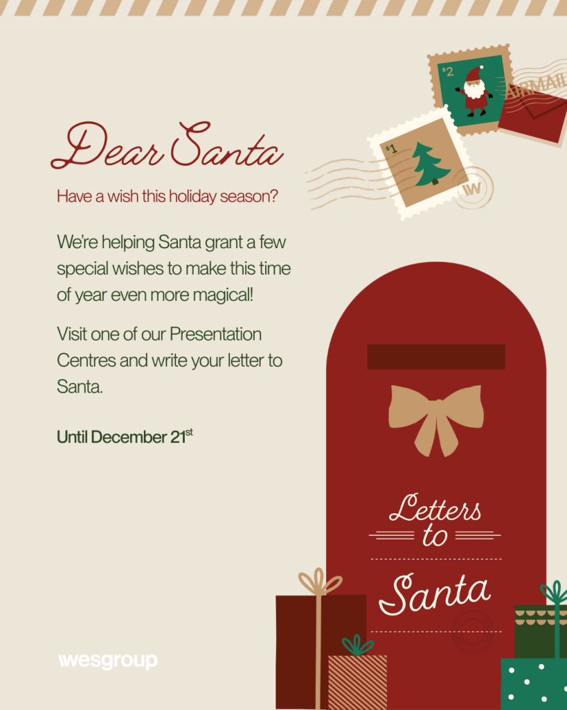 letter santa wesgroup properties