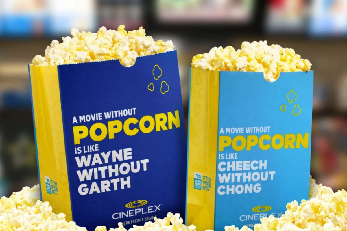cineplex free popcorn / $5 tuesdays cineplex