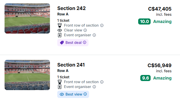 vancovuer world cup tickets