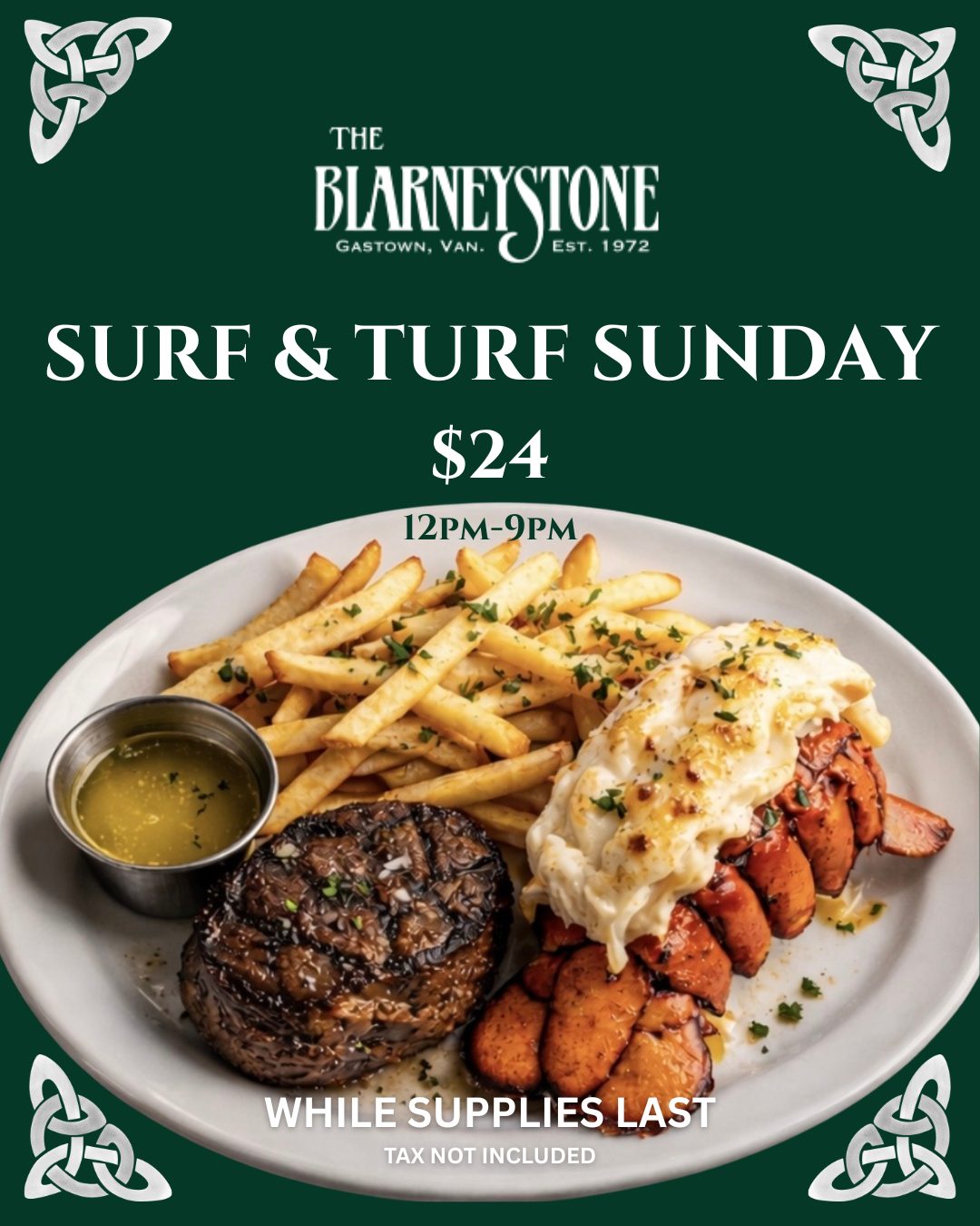 Surf & Turf Sunday