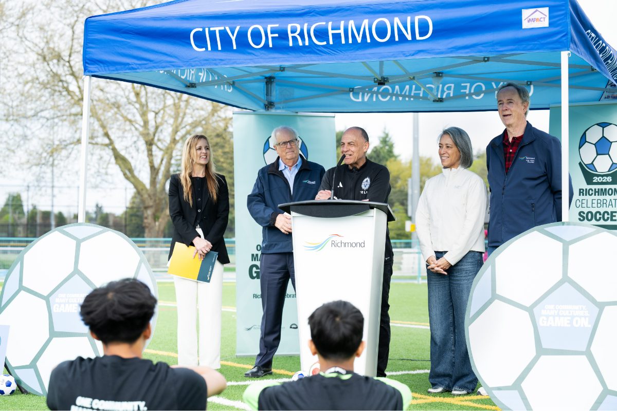 richmond celebrates soccer