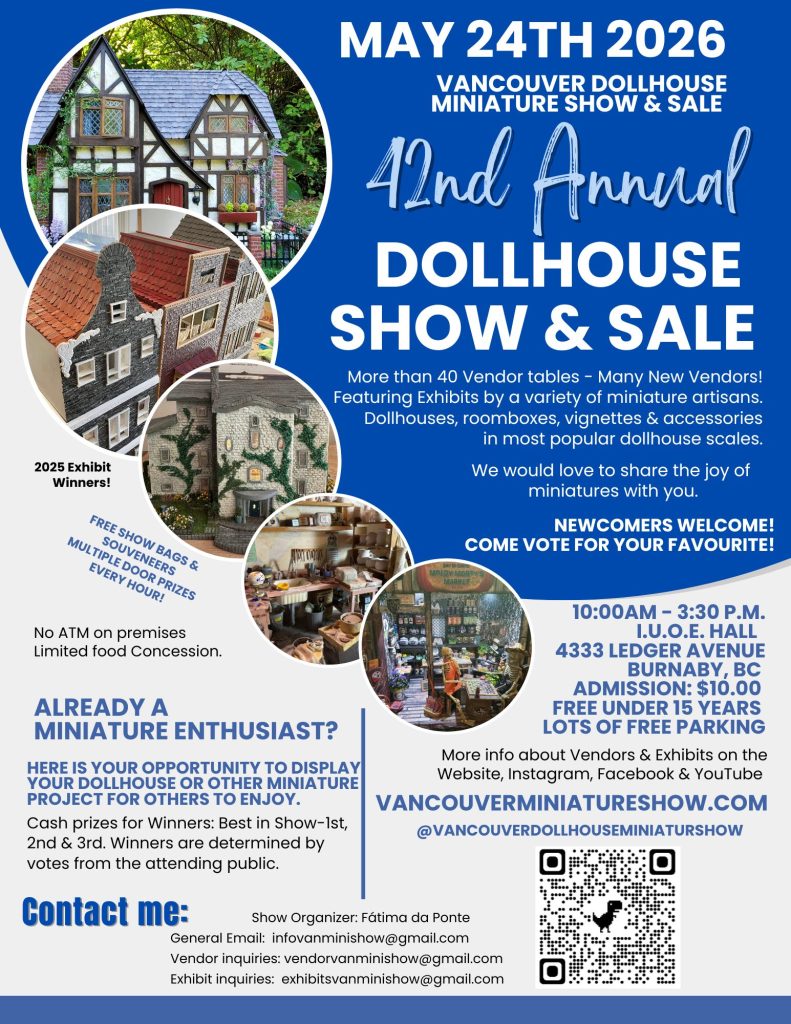 Vancouver Dollhouse Miniature Show