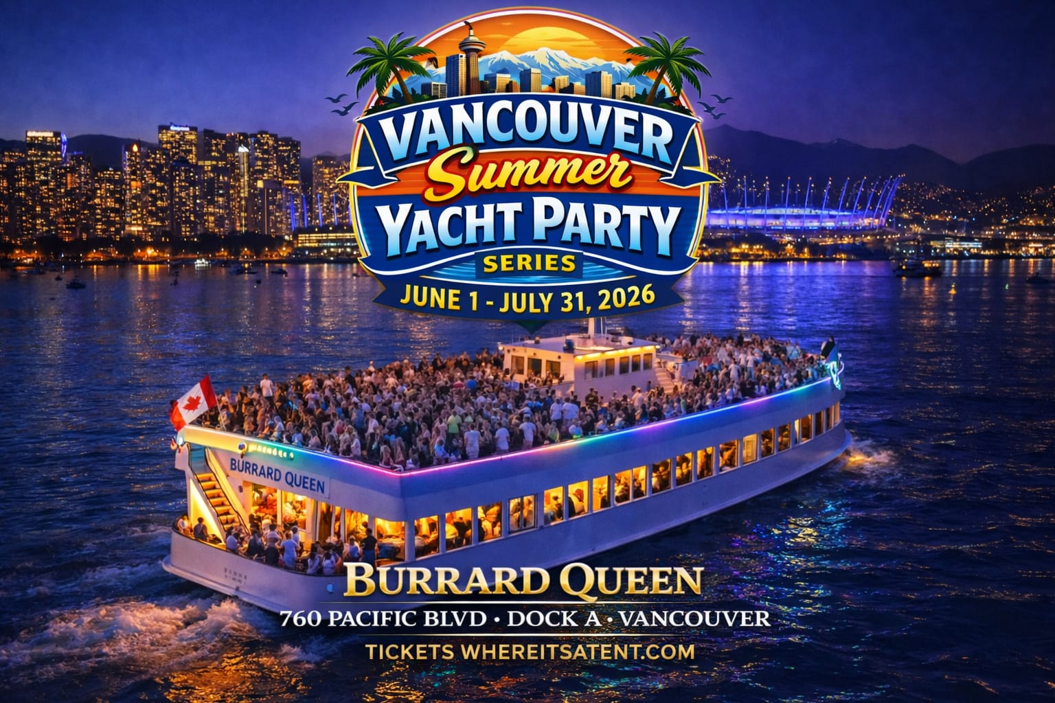 Vancouver Summer Yacht