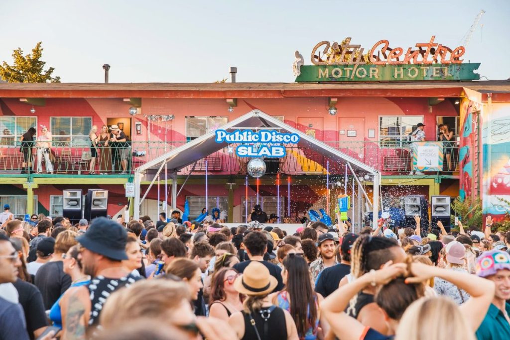 public disco artist lodge