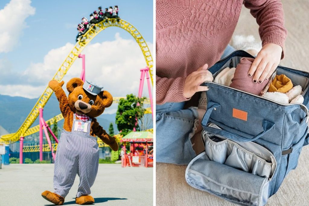 PNE packing with kids