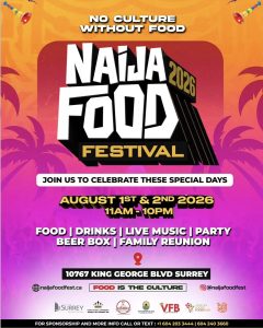 NAIJA FOOD FEST 2026