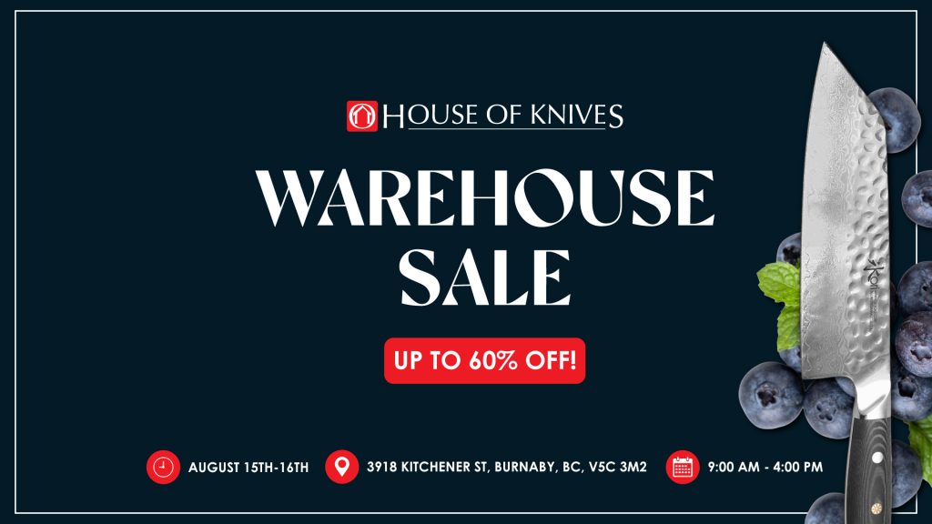 house of knives warehouse sale