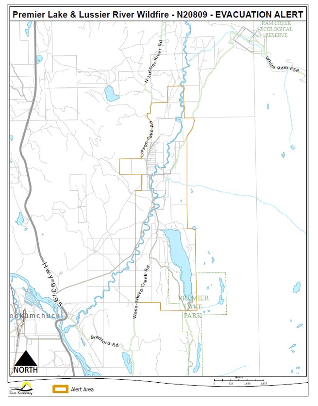 lussier river wildfire