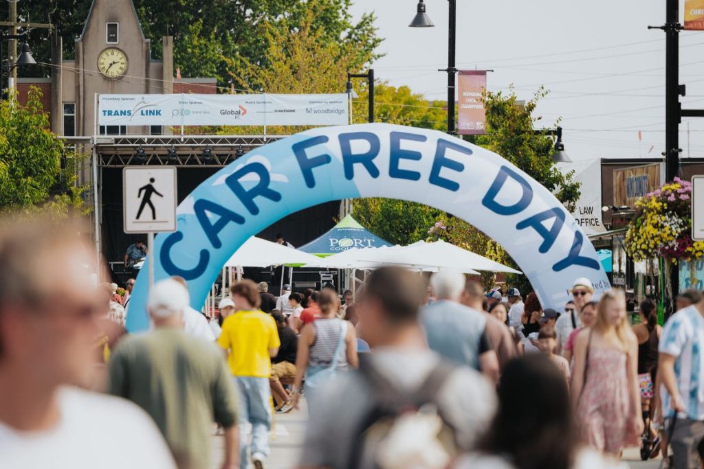 car free day port coquitlam