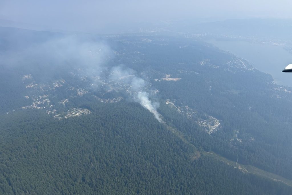 belcarra park wildfire