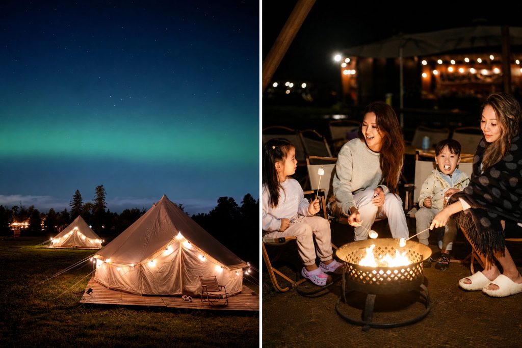 Little Escape outdoors glamping Langley