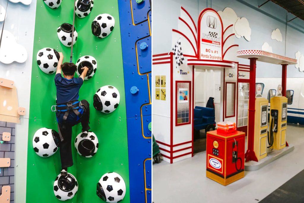 unique indoor playgrounds in Vancouver