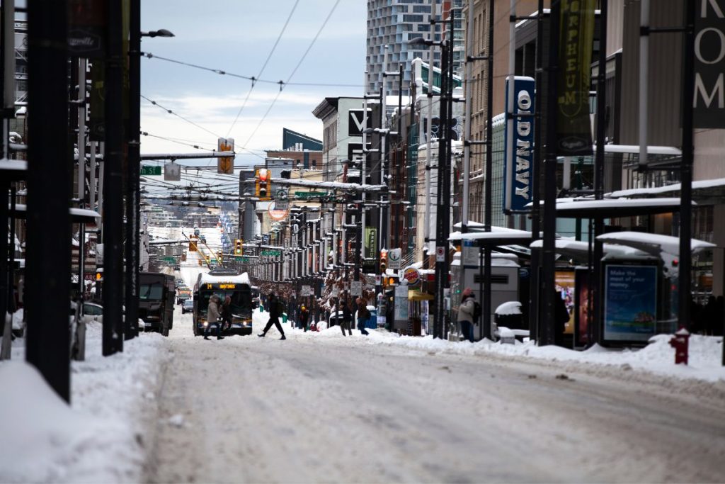 snow canada