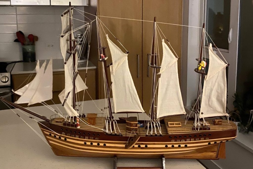 the gull model ship