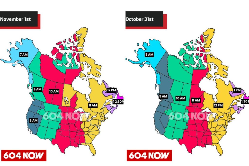 canada's time zones