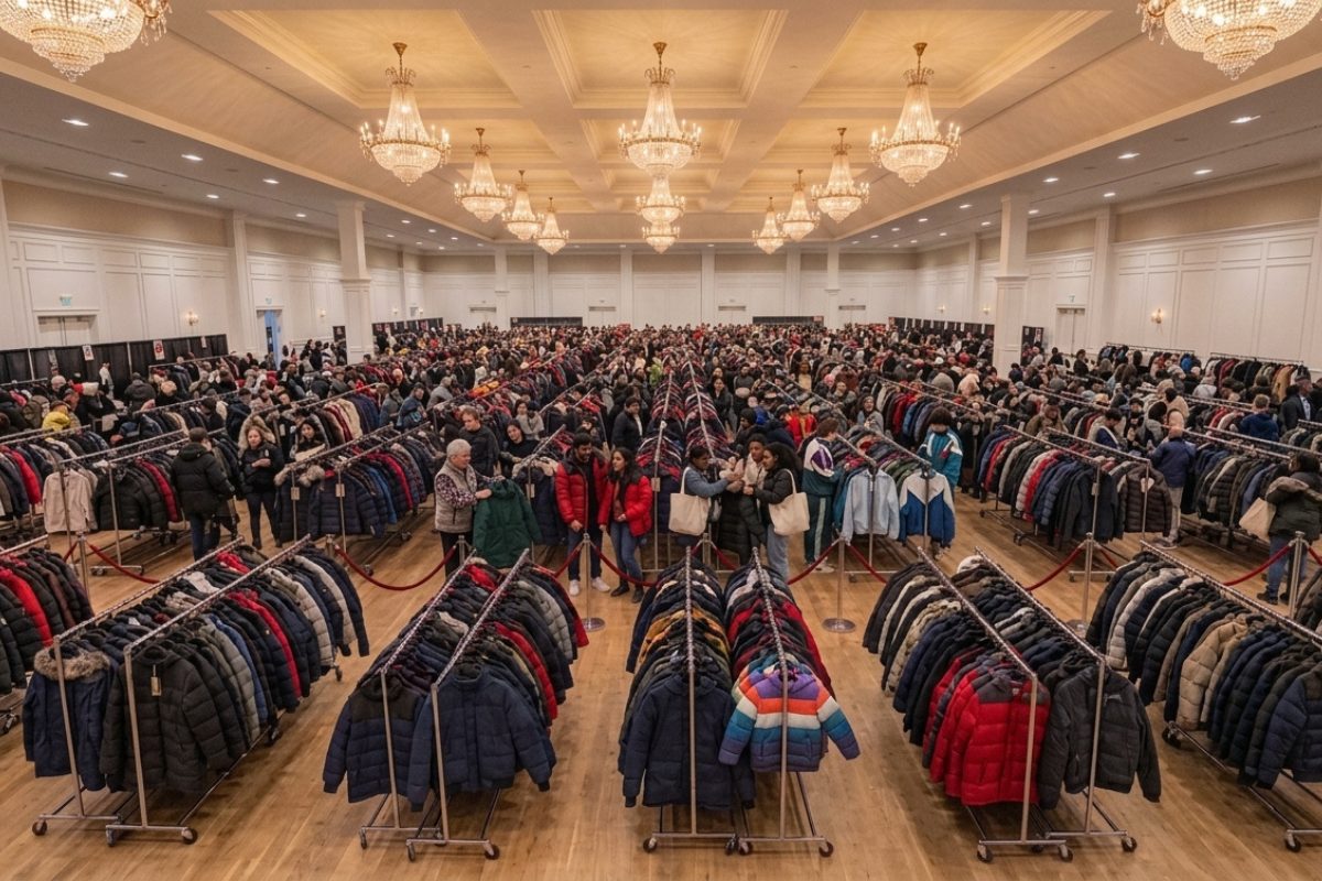 winter parka warehouse sale