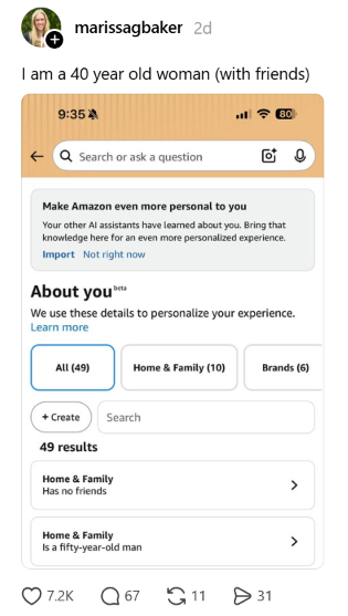 Amazon About you